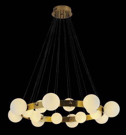 Candelabru Moon Gold Antic 16, 16 surse de iluminare